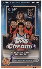 2022-23 Topps CHROME OTE Overtime Elite Basketball Hobby Box